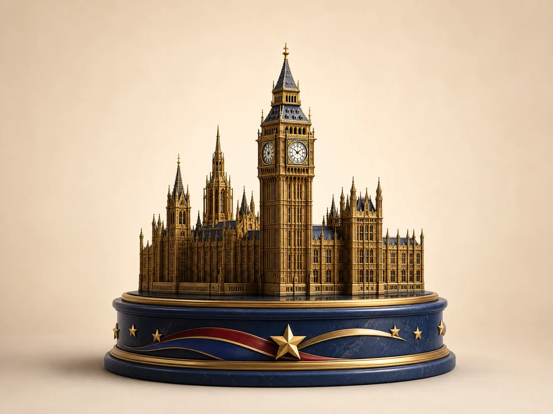 United Kingdom 3D diorama